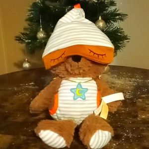 Child's Stuffed Sleepy Bear